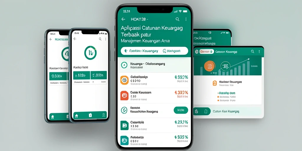 Antarmuka aplikasi HOKI138 untuk catatan keuangan yang mudah digunakan.