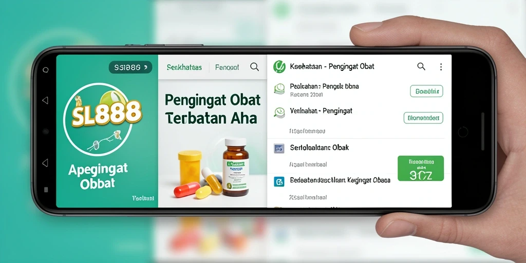 Tampilan antarmuka SL888 yang intuitif dan mudah digunakan.