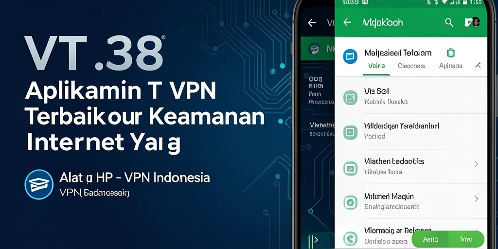 Antarmuka sederhana VT38 untuk akses VPN yang aman.