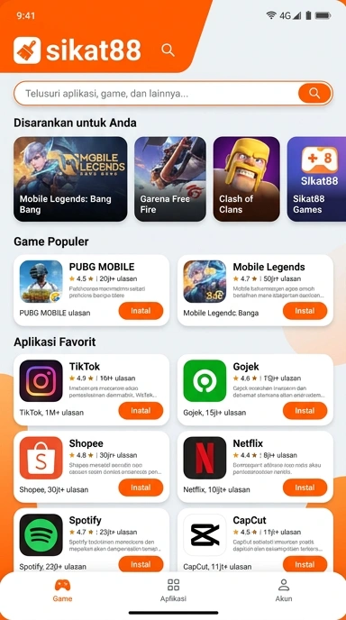 Temukan Aplikasi Populer dan Kanal Uji di Sikat88 — Download Sekarang!