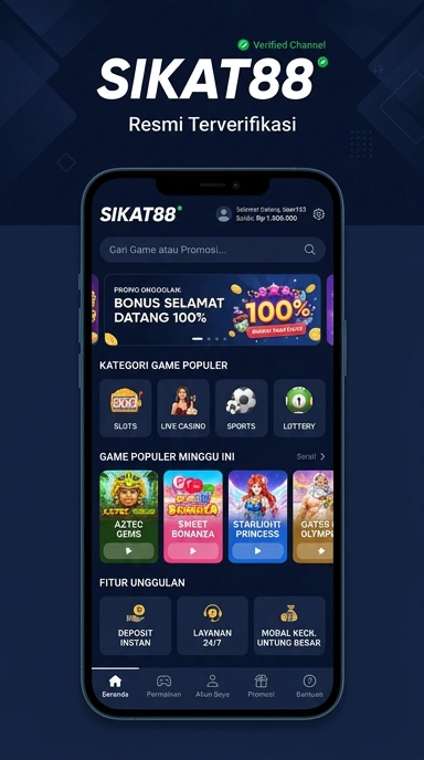 Halaman Resmi Sikat88 untuk Pengguna Android